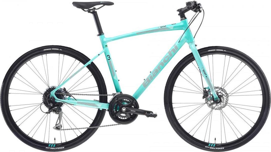 Bianchi C-Sport 2 Acera 24sp Disc Celeste