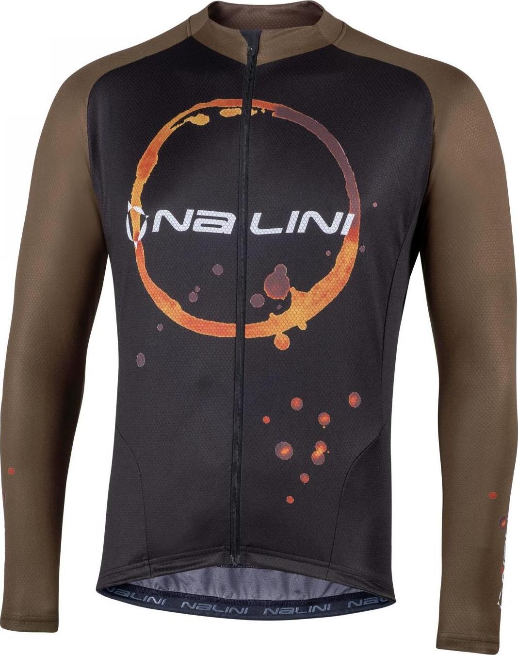 Nalini Bas Coffee Jersey Dres S Dlhým Rukávom