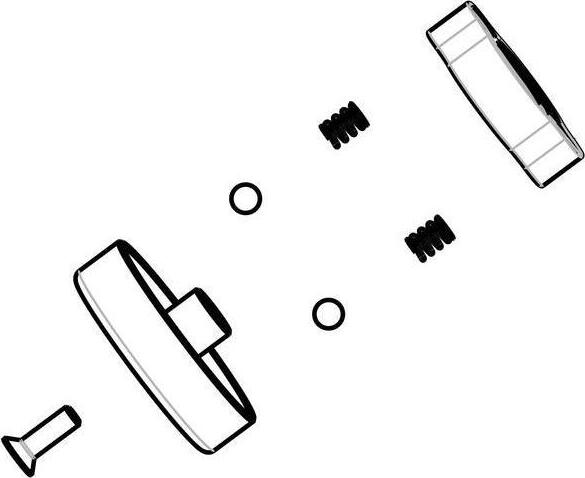 Manitou Knob Kit Minute/R7 2010 Set Nastavovacích Skrutiek