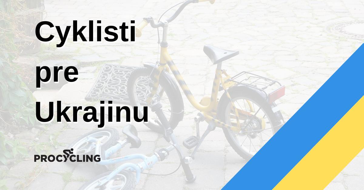 Cyklisti pomáhajú Ukrajine - zbierka bicyklov pre ukrajinských utečencov