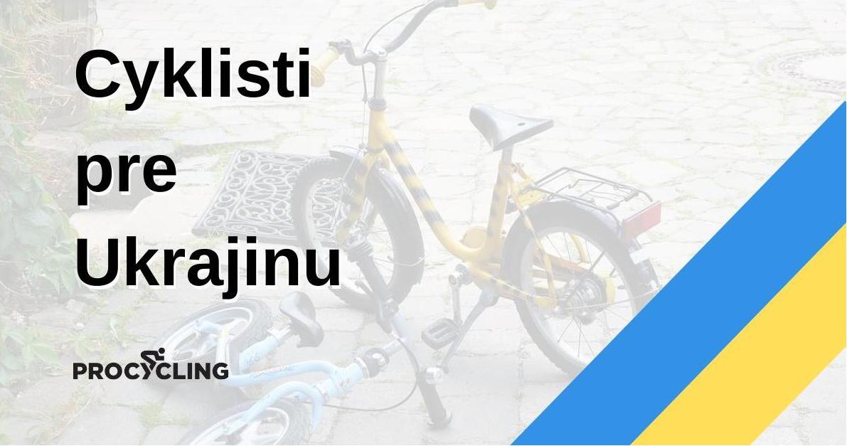 Cyklisti pomáhajú Ukrajine - zbierka bicyklov pre ukrajinských utečencov