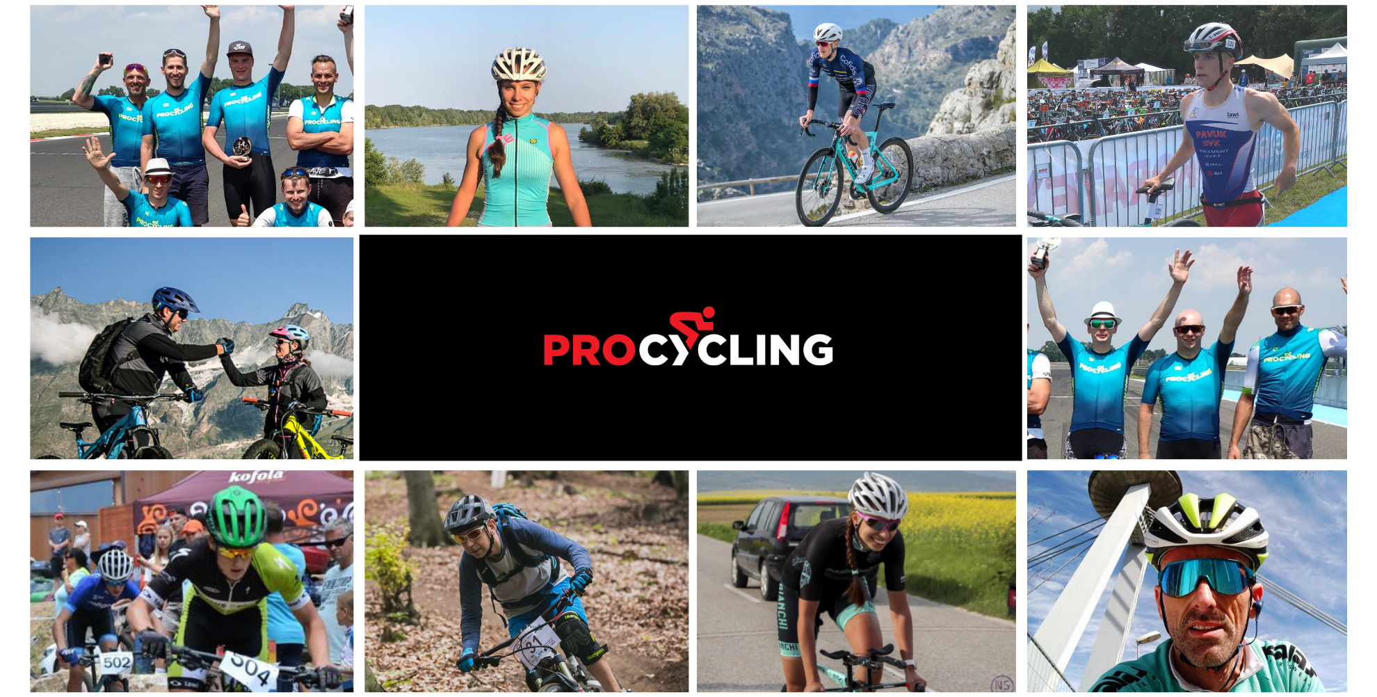 Koho podporuje PRO CYCLING?