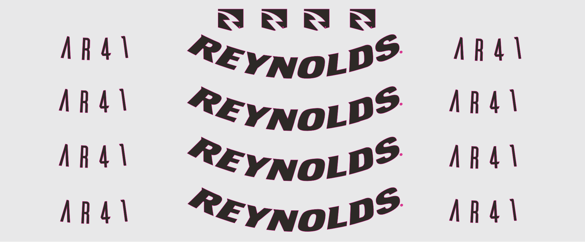 Reynolds Wheel Decal Kit Decal Ar41 DB Polepy Kolies