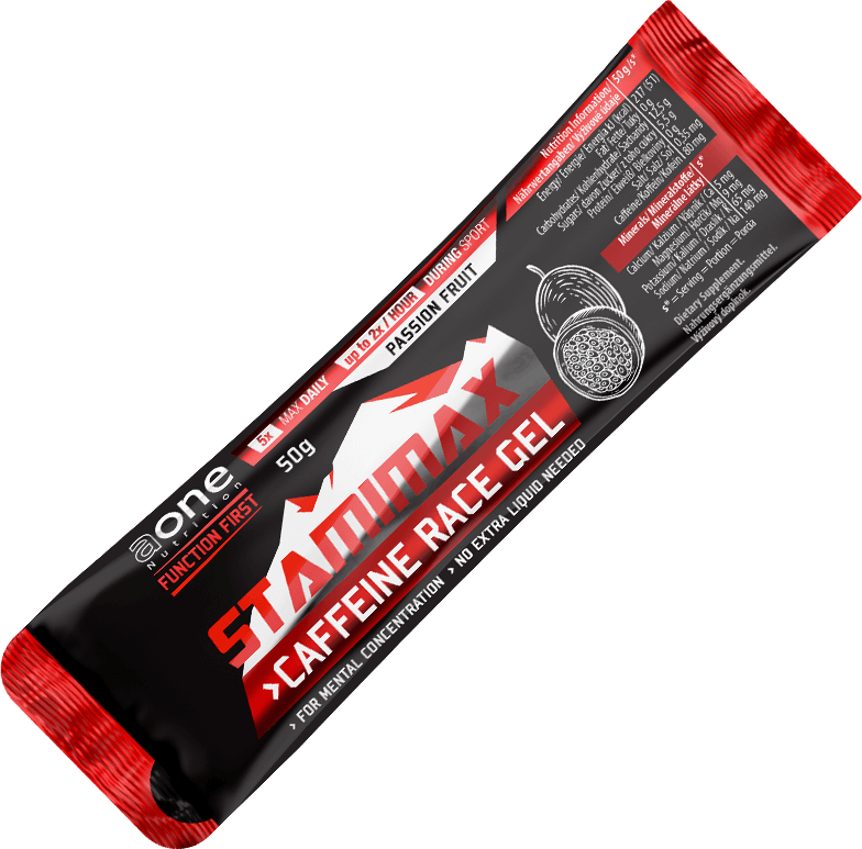 Aone Stamimax Caffeine Race Gel Energetický Gél