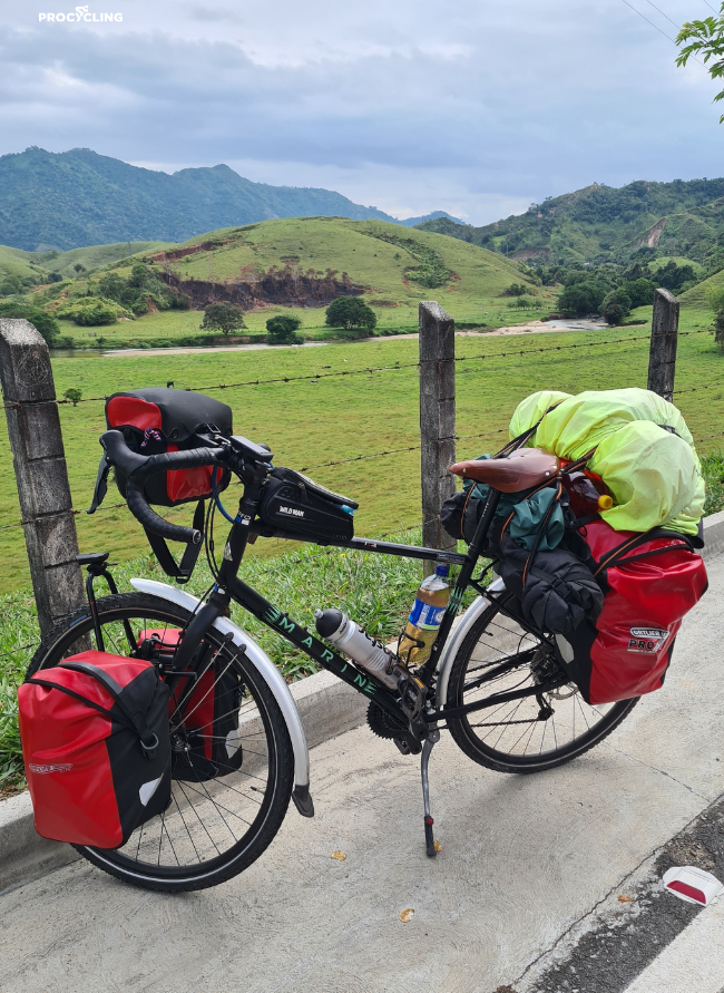 Vybava na bikepacking juznou amerikou