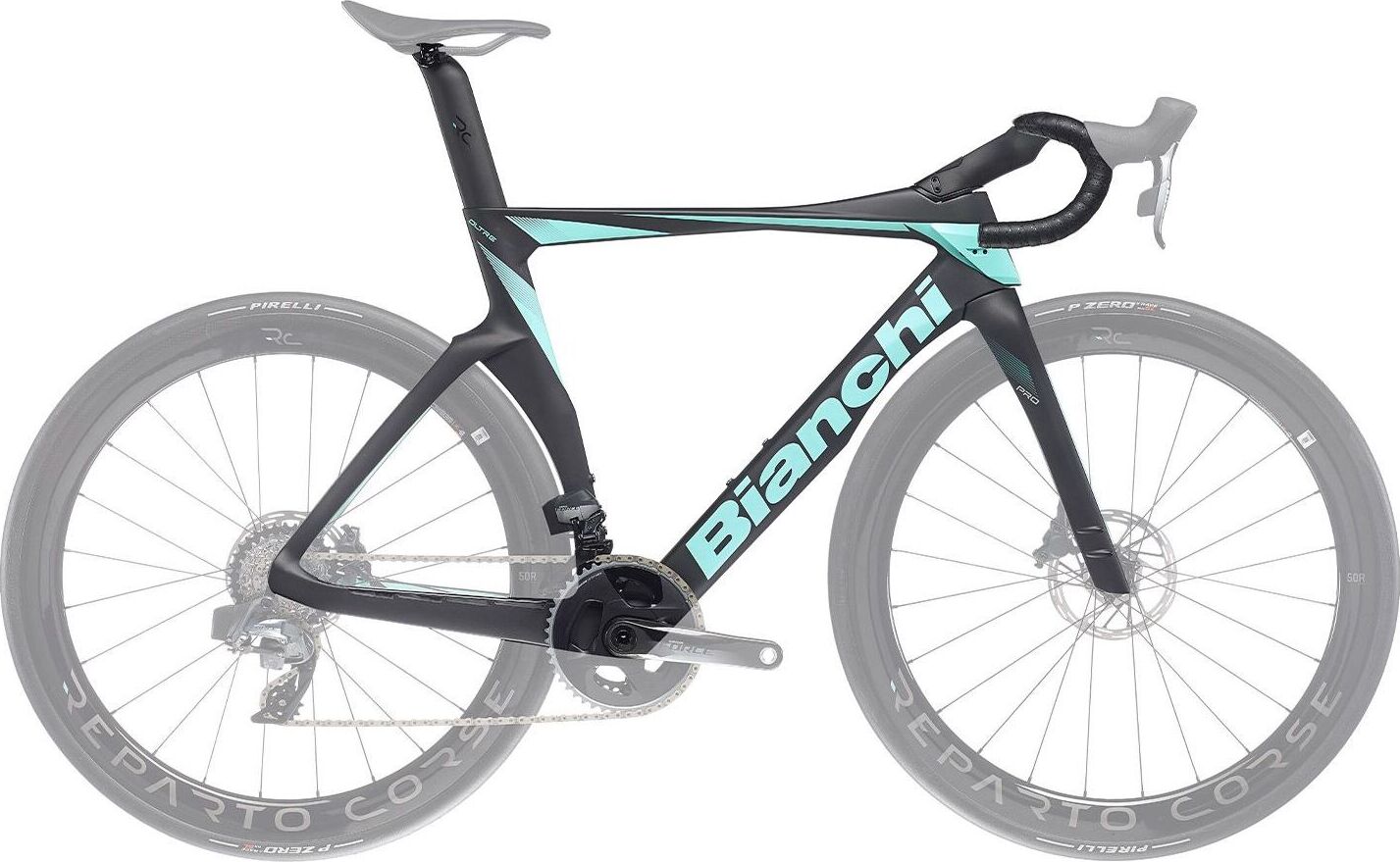 Bianchi Oltre Pro Frame Kit Rámová Sada