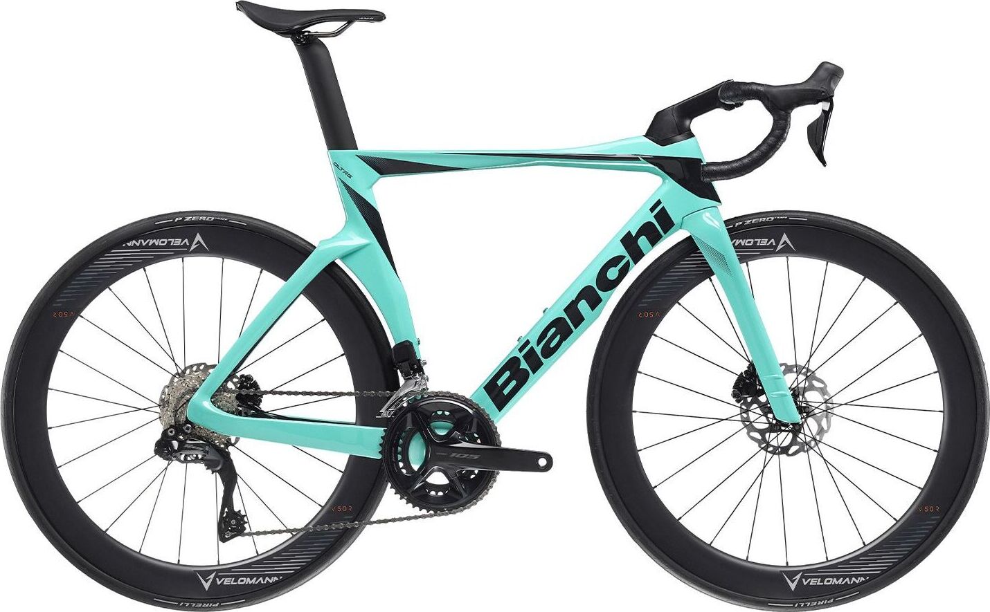 Bianchi Oltre Comp 105 Di2 12 Spd Cestný Aerobicykel