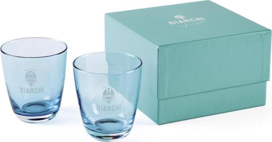 Bianchi Café & Cycles sklenené poháre Set pohárov