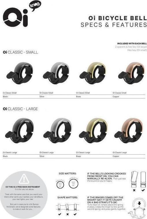 Knog oi bell 2025 small