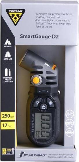 Topeak d2 smart head digital pressure gauge deals
