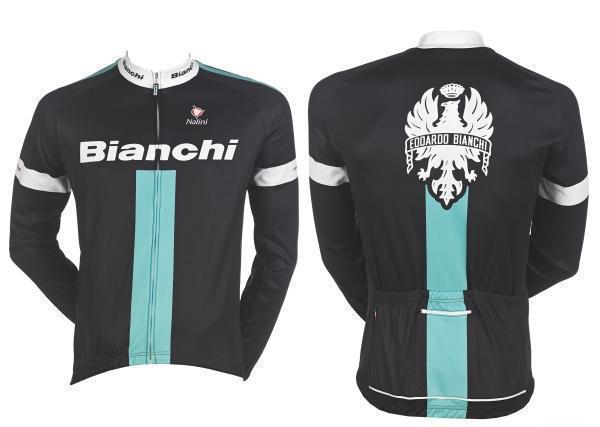 Bianchi Reparto Corse - dlhý rukáv Cyklistický dres s dlhým rukávom