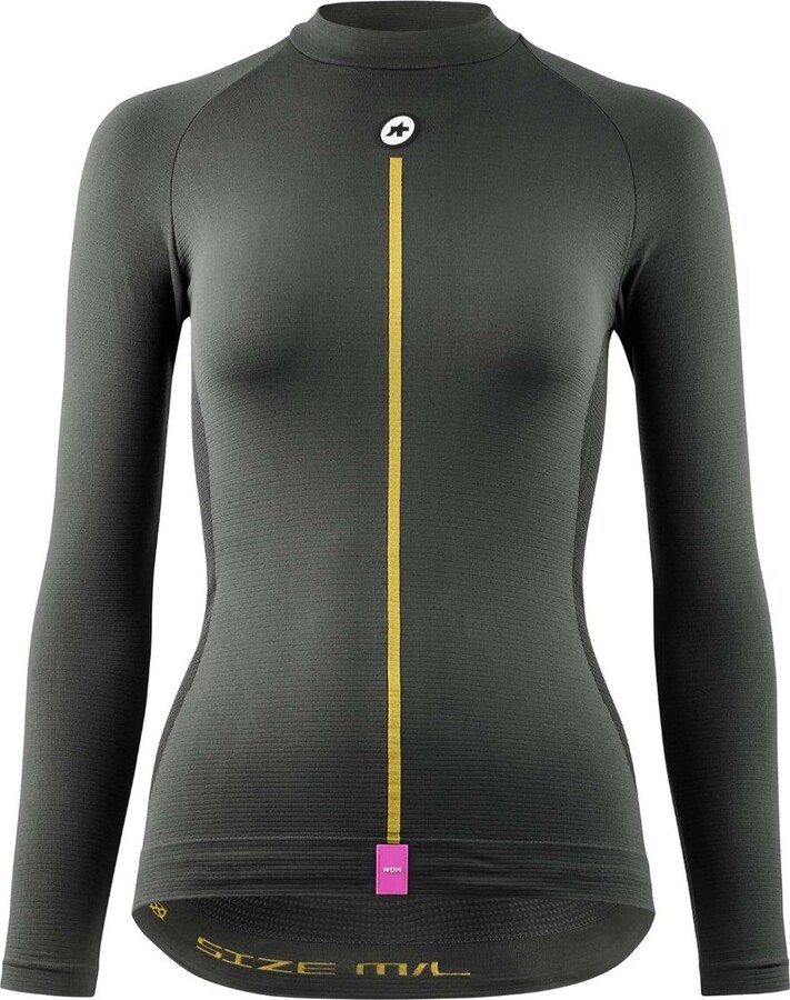 ASSOS 2 3 LS Skin Layer P1 Anthracite Grey damsky 1