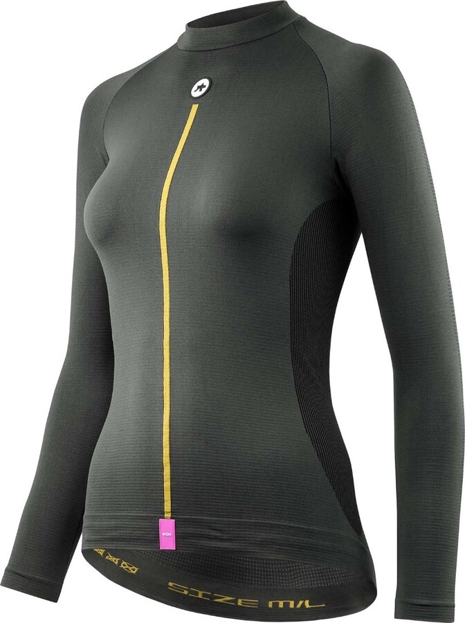 ASSOS 2 3 LS Skin Layer P1 Anthracite Grey damsky 2
