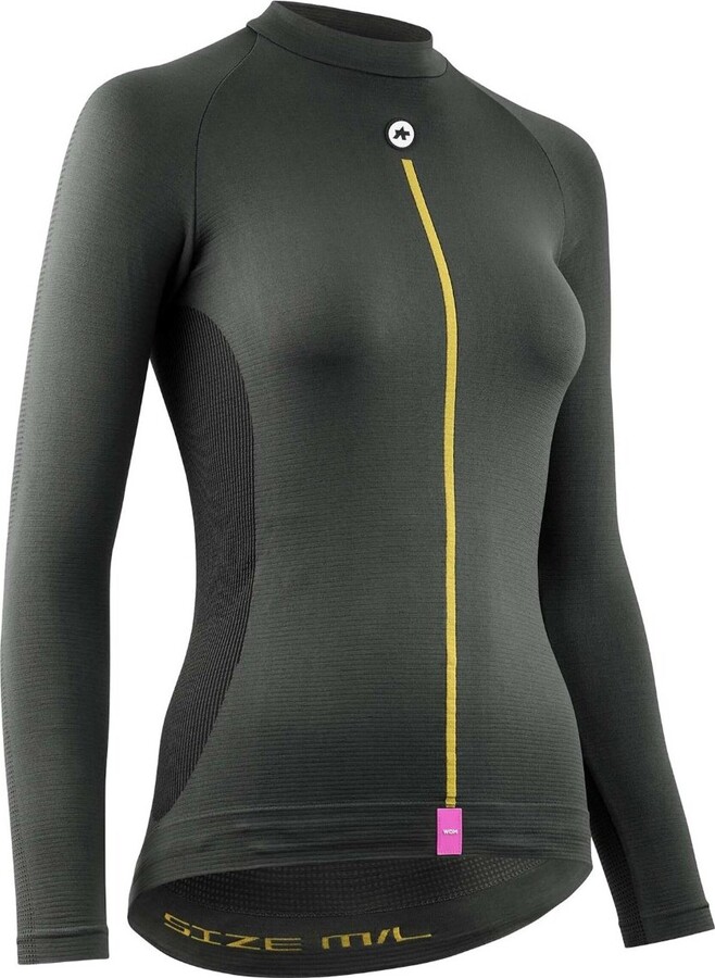 ASSOS 2 3 LS Skin Layer P1 Anthracite Grey damsky 4