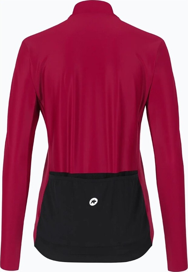 Assos uma gt LS jersey C2 damsky dres bolgheri red 2
