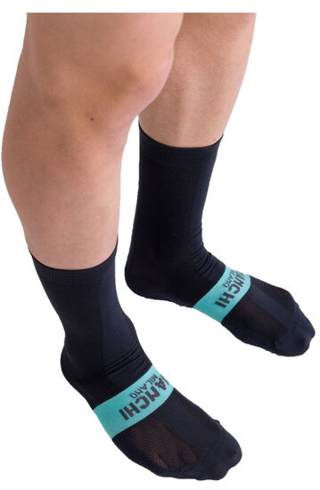 Bianchi milano classic unisex cyklisticke ponožky sede1