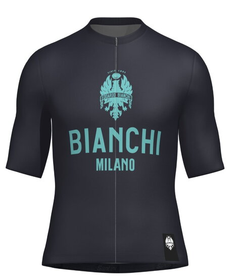 Bianchi Milano Cyklisticky Dres CLASSIC grey 02