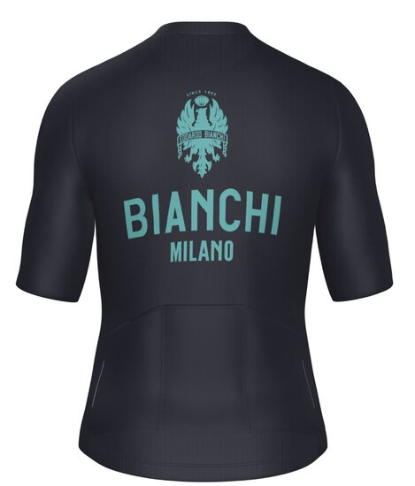 Bianchi Milano Cyklisticky Dres CLASSIC grey 04