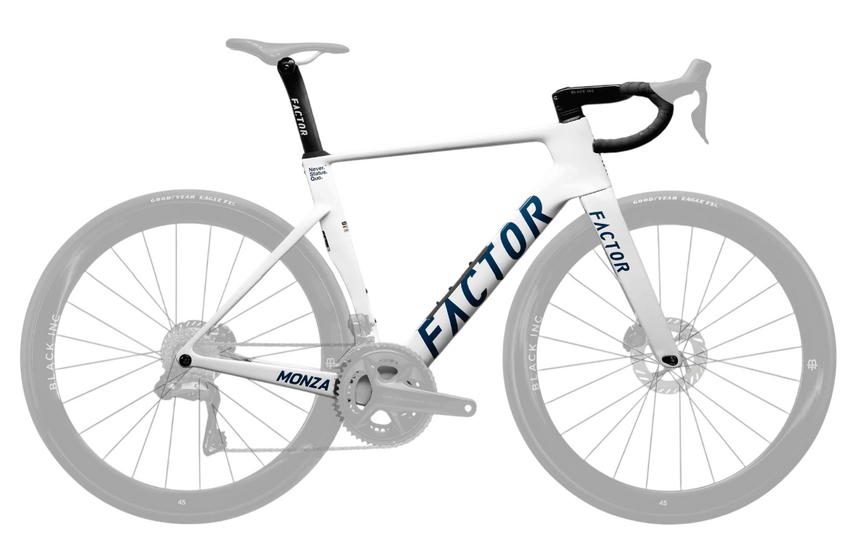 Factor MONZA Standard package ramova sada pearl white