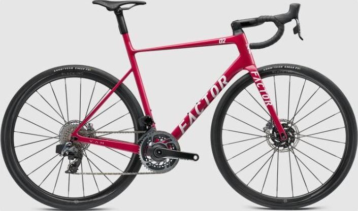 Factor O2 vam cestny bicykel red velvet