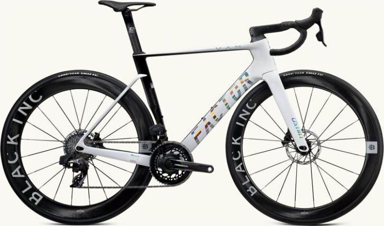 Factor ostro vam cestny aerobicykel shimano ultegra di2 white chrome
