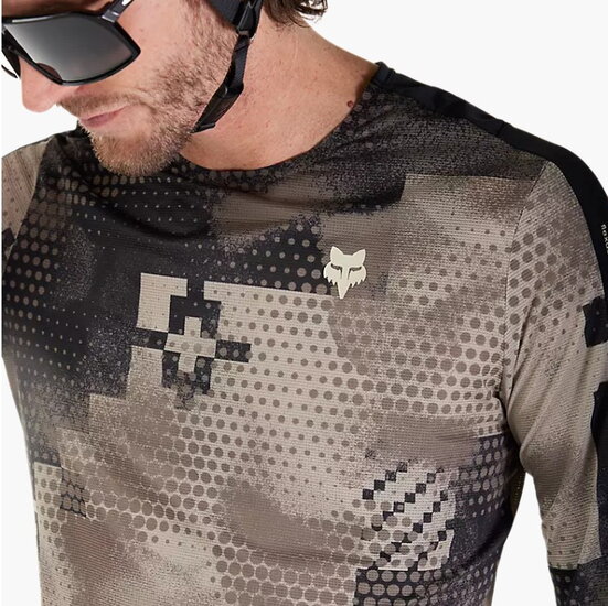 Fox ascent pulse ls dres na horsky bicykel dlhy rukav sand4