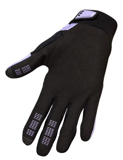 Fox ranger glove women damska mtb rukavica lilac dlan