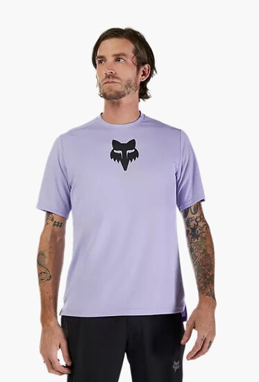 Fox ranger head fox technicky dres mtb lilac model