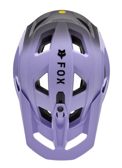 Fox speedframe pro backfade prilba na mtb lilac up