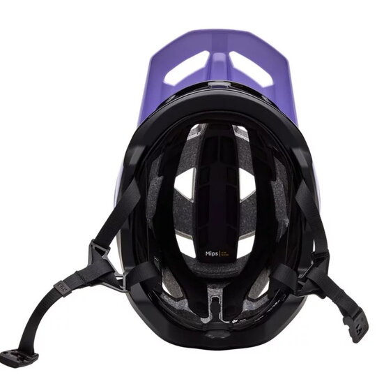 Fox speedframe pro backfade prilba na mtb lilac vnutro