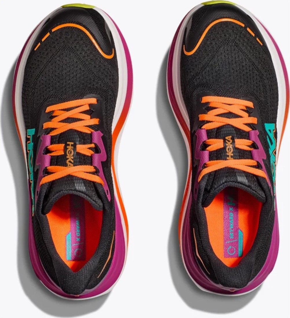 Hoka SKYWARD X panske bezecke topanky black electric aqua02