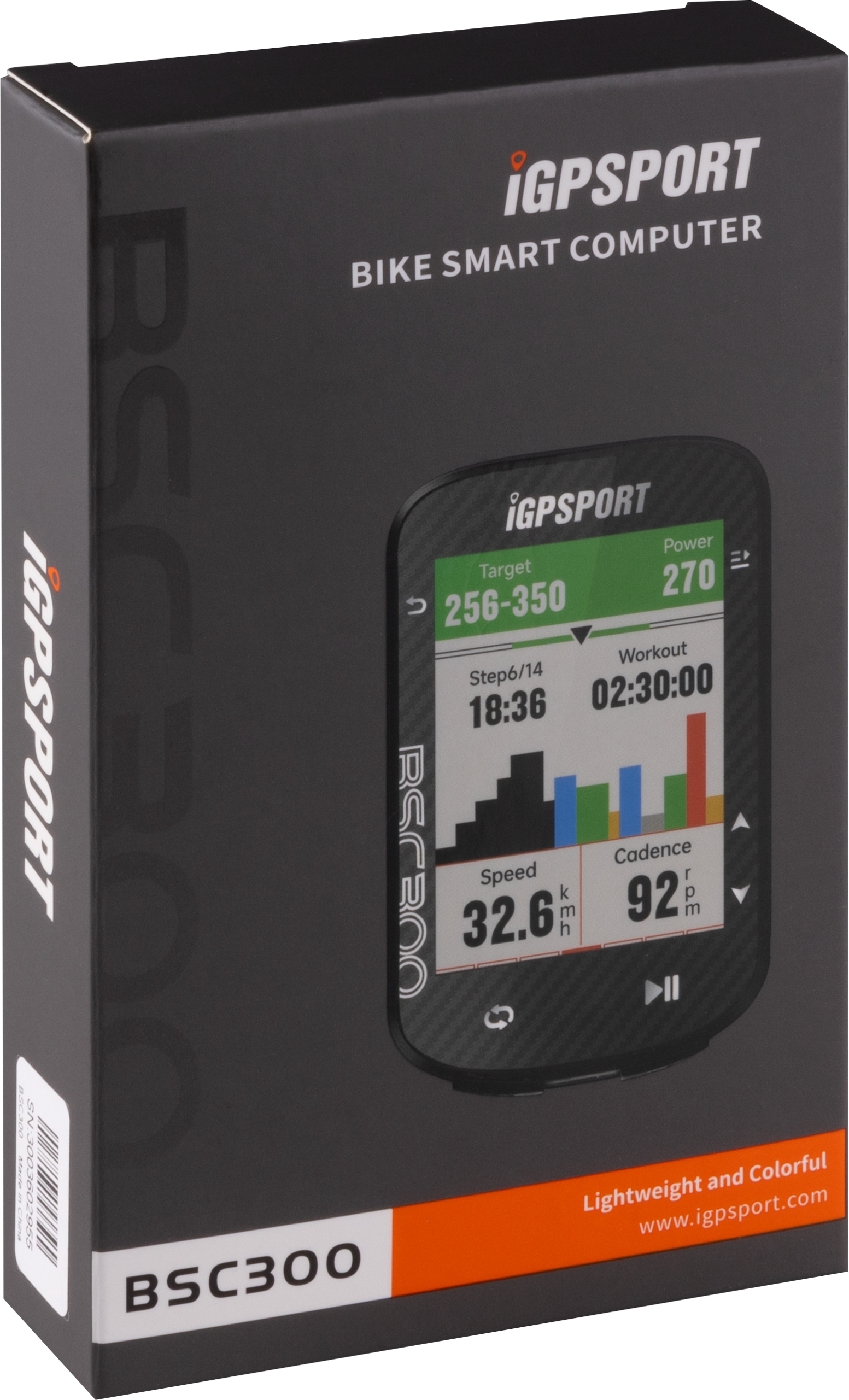 IGPSPORT BSC300 cyklopocitac balenie