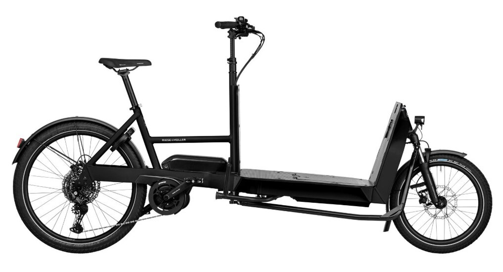 Riese muller transporter2 65 touring cargo ebike cierny