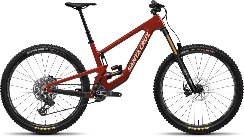 Santa cruz hightower enduro bike crimson velocity