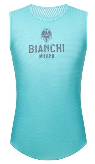 Santini Bianchi Milano Core Baselaye unisex tielko BI002GLLCORE celeste