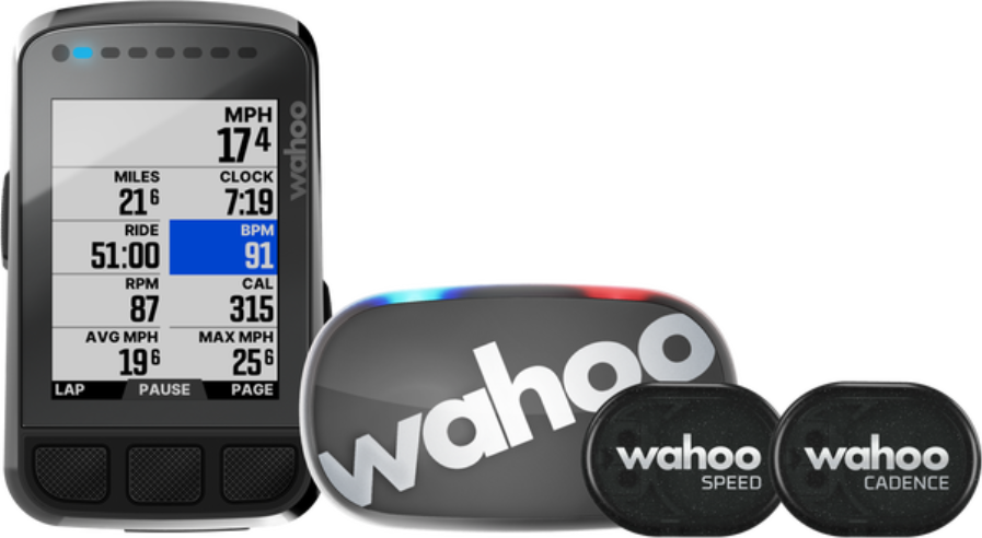 Wahoo ELEMNT BOLT GPS BIKE COMPUTER BUNDLE