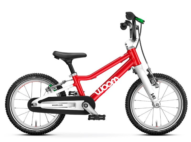 Woom 2 go red detsky bicykel