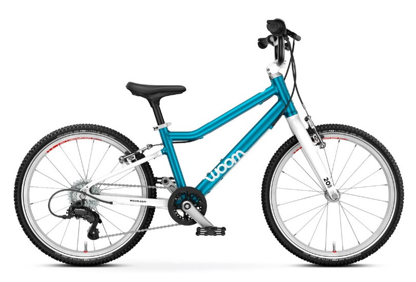 Woom 4 go metalic blue detsky ultralahky bike