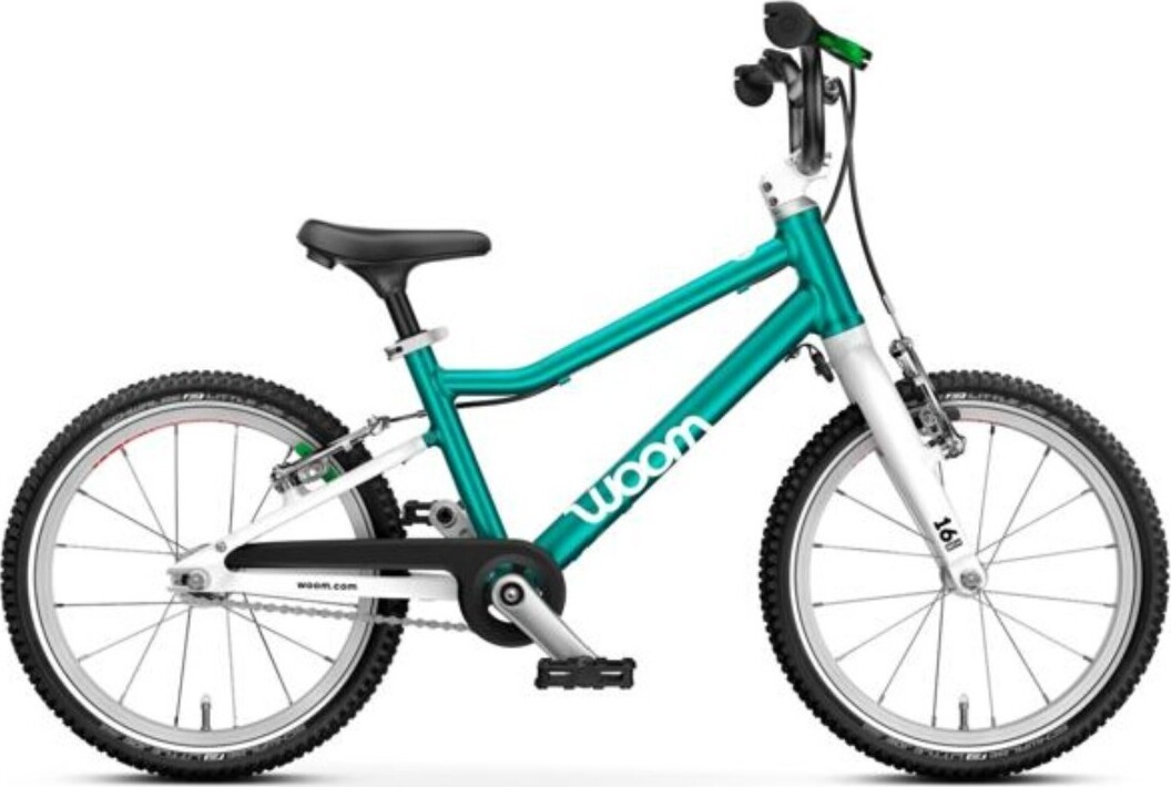 Woom GO 3 destky bicykel mettalic petrol