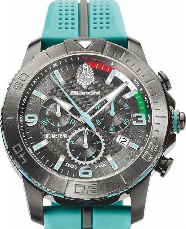 Bianchi Watch with chronograph (43 mm)