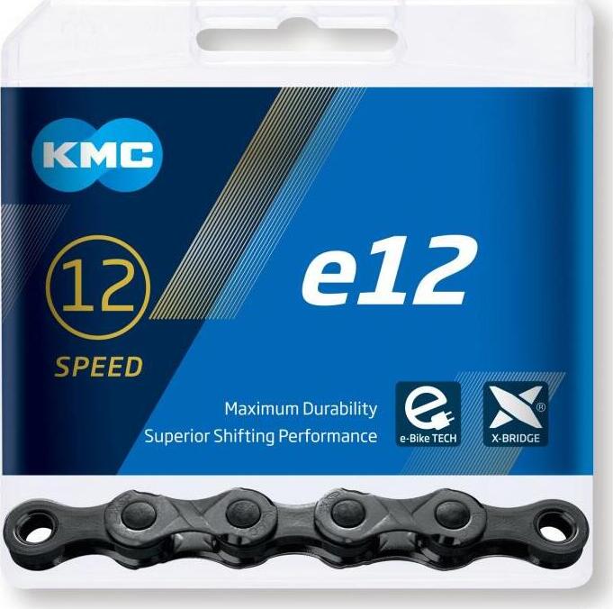 KMC e12 BlackTech 12k Reťaz na e-bike