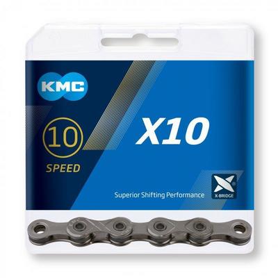 KMC X10 Gray 10k Reťaz na bicykel