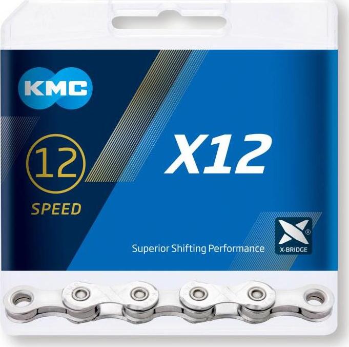 KMC X12 Silver 12k Reťaz na bicykel