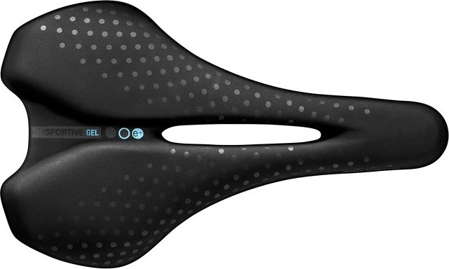 Selle San Marco Sportive Small Open Fit Gel Bike saddle with cutout