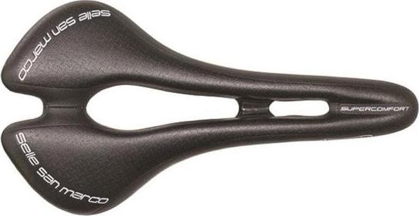 Selle San Marco Aspide Open-Fit Supercomfort Dynamic Bike saddle with cutout