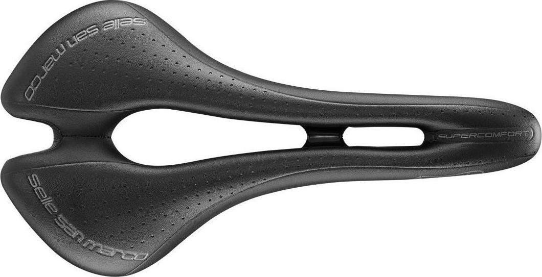 Selle San Marco Aspide Open-Fit Supercomfort Racing Bike saddle with cutout