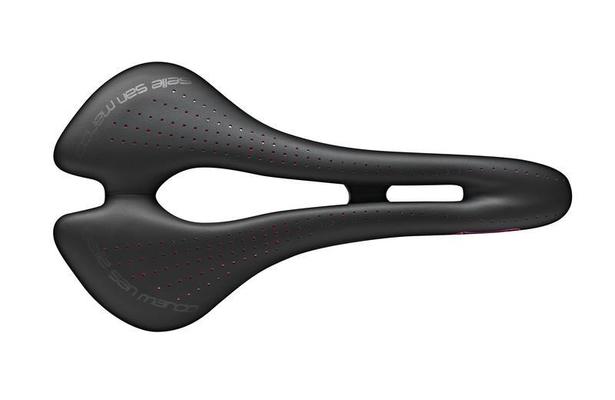 Selle San Marco Aspide Open-Fit Supercomfort Racing Lady Women's bike saddle with cutout