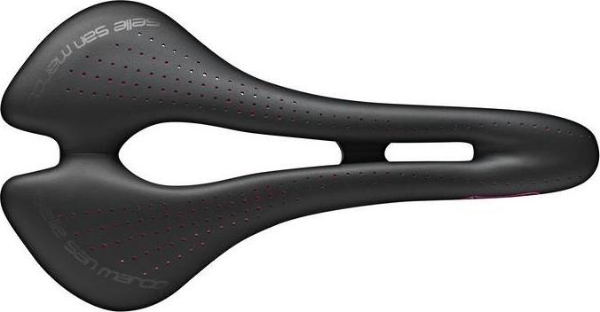 Selle San Marco Aspide Open-Fit Supercomfort Racing Lady Women's bike saddle with cutout