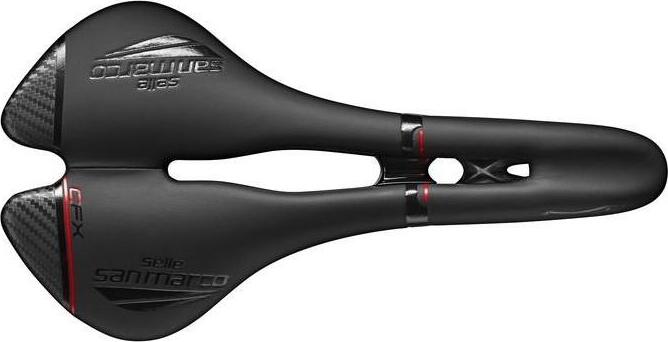 Selle San Marco Aspide Open-Fit Carbon FX Bike saddle with cutout