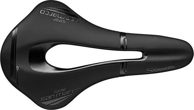 Selle San Marco Shortfit Open-Fit Dynamic Bike saddle with cutout